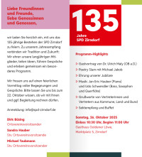 Das Programm des Jahresempfangs 2025