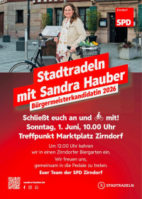 Stadtradeln mit Sandra Hauber